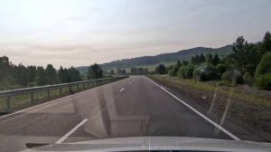 дорога Чита - Верх-Усугли. Забайкальский край. Timelapse [4K]