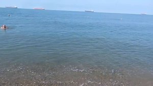 Дедеркой 31 июля. Шок вода кристально чистая . Краснодару привет!