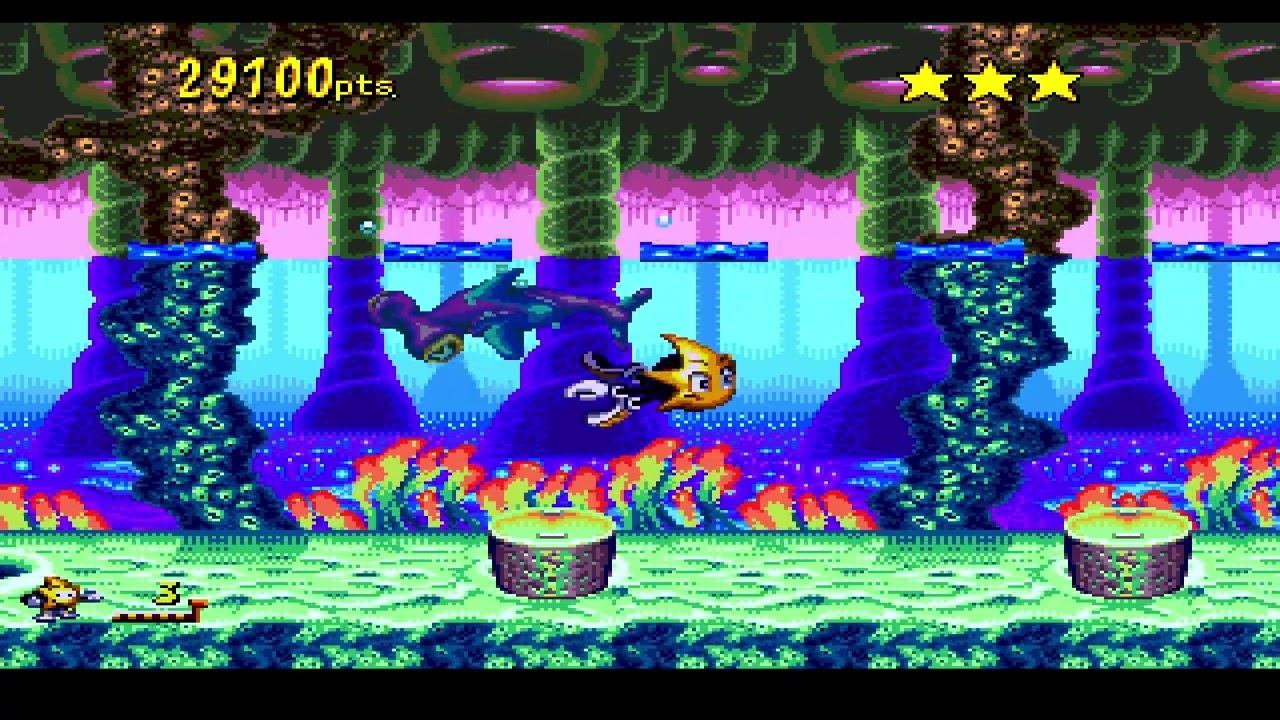 Ristar (Walkthrough) - Ohsat Attack | 2-3