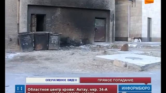 В Актау задержан мужчина, сбросивший телевизор на 4-летнего ребенка