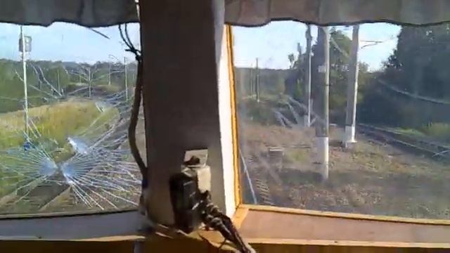 Пожитково - Бекасово-1 из кабины ЭР2 смотреть онлайн