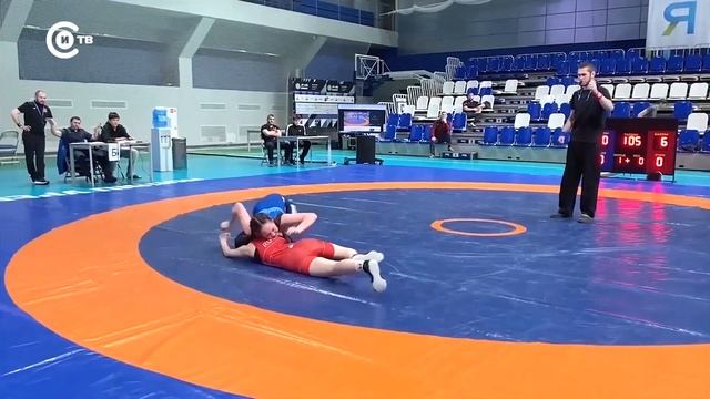 Спартакиада учащихся по спортивной (вольной) борьбе смотреть онлайн