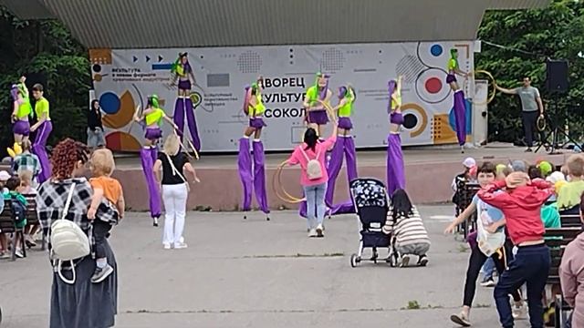 Липецк.Пешая прогулка по Липецку. Кусочек парка на Соколе. 14.06.2024
