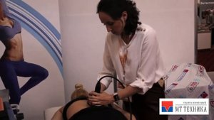 МТ ТЕХНИКА_ Ударно-волновая терапия. Лечение спины аппаратом Piezowave 2