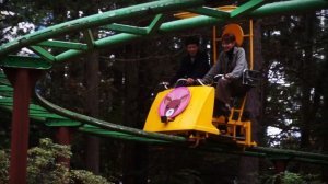 Аттракционы FujiQ Highland. По Японии на велосипеде, серия 3