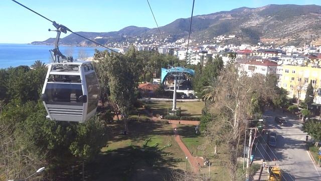 Alanya Teleferik, Алания, Турция. Февраль 2022 г. смотреть онлайн
