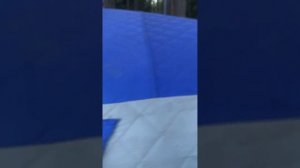 Баня из палатки Мир Кемпинг доработанная.