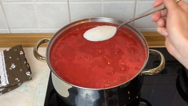 Вкусный ТОМАТНЫЙ СОУС на зиму!Самый ПРОСТОЙ Рецепт!!!