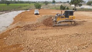 Строительство, засыпка очередной обзор