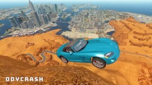 GTA 4 Cliff Drops Crashes with Real Cars mods Ep. 65 | Odycrash