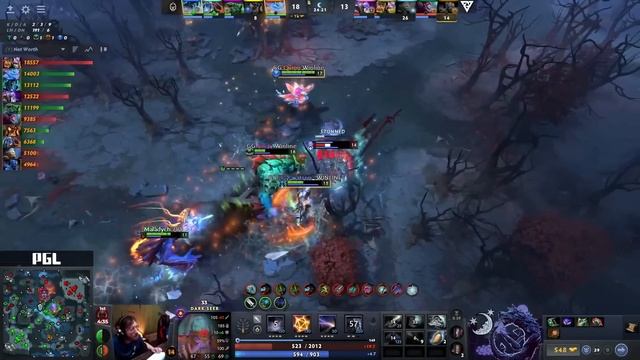 CRAZY GAME! GAIMIN GLADIATORS vs TUNDRA - HIGHLIGHTS - PGL Wallachia Season 3 | DOTA2