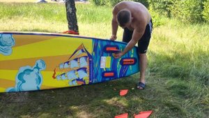 САП КАЯК 2 в 1. Надувная доска iTaoStar Journey. Святое озеро Шиловский район Рязанской области.