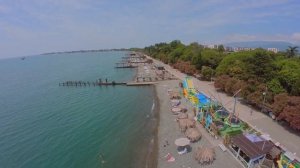 Сухум Абхазия городской пляж июль 2024 fpv