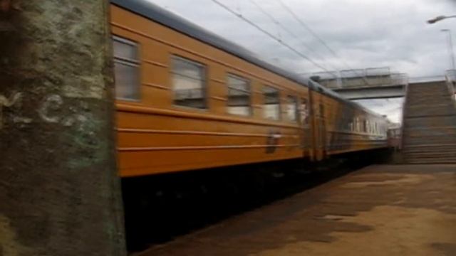ТЭП70-0204 с поездом №1/2 (Москва Рига)
