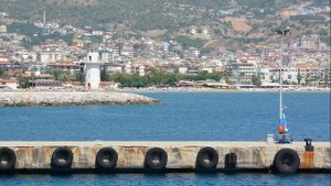 Турция Аланья / Обзор города Алании / Панорама разных улиц