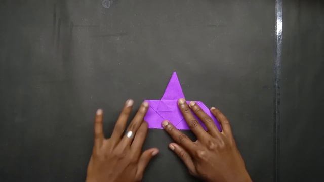 Origami. How to make paper bat. смотреть онлайн