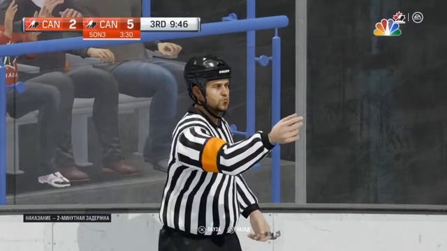 Правила игры с Hockey Canada (задержка игры)