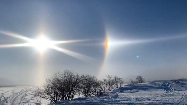 И вновь невероятно красивое Гало