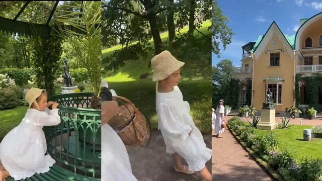Романтичная повседневность 👒| Прогулка в парке Александрия, перестановка и покраска буфета 🏠