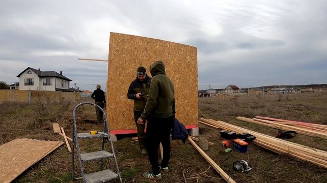 Бытовка 5x2.5 своими руками. Три дня за 25 минут! Видео 4К, хорошее качество, приятного просмотра! смотреть онлайн