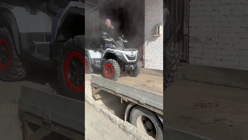 ВЫДАЧА КВАДРОЦИКЛА SHARMAX 1100 FORCE #sharmax #atvnews  #motovlog #motosnab #покупки #2025 #atv #4k