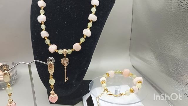 Создание и демонстрация нового украшения и моих украшений,имеющихся в наличии