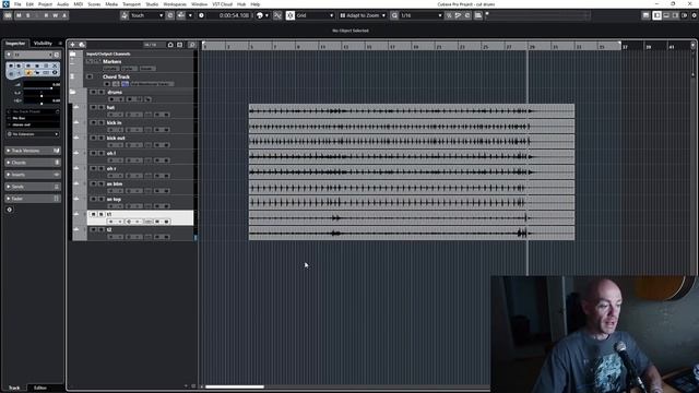 как порезать барабаны в cubase (cut drums) смотреть онлайн