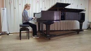 И. С. Бах, двухголосная инвенция C-dur, исп. Чугунова Милана, 5 класс, 24.04.2025