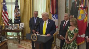 "Заключи мир либо потеряй страну": Трамп оценил слова Зеленского о Крыме / События на ТВЦ