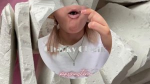 CHALKY CHALK||мокрый мел"Белый Слон"в пасте из глины"Аметист"♥️@poxrustim