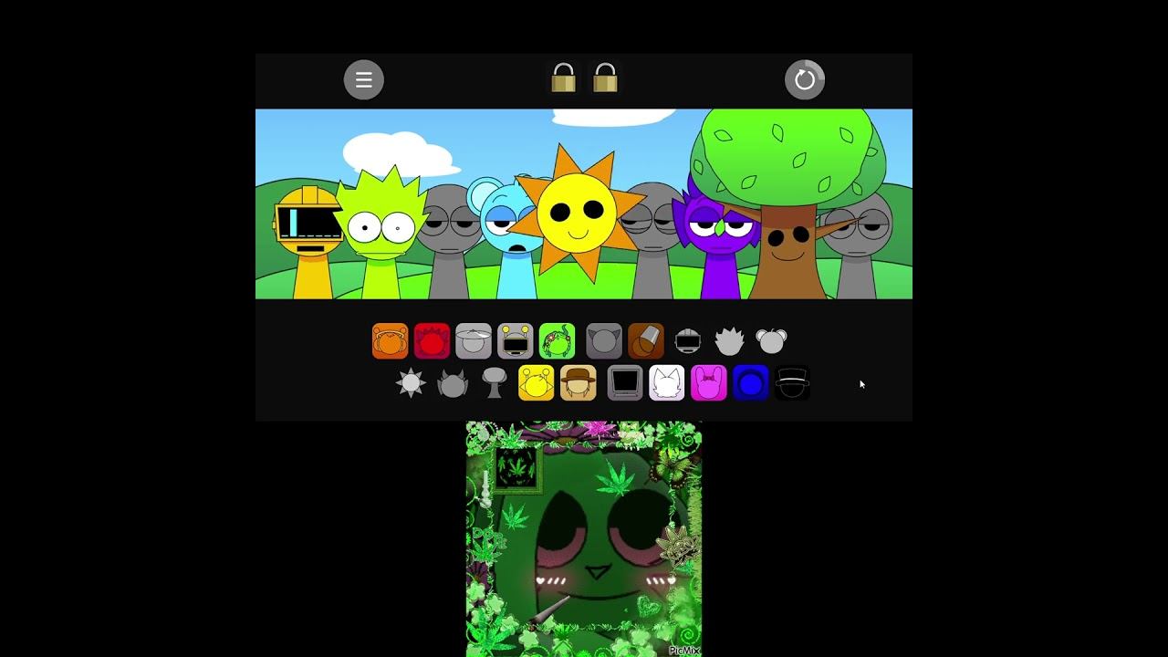 Incredibox - Sprunki (Pyramixed) [Part 2️⃣] {ALL CHARACTERS & MODS} ☘️ #funny #sprunki #incredibox