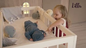 Детская кроватка Lillaland Lilla Aria видео обзор