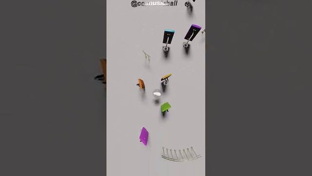 Can you name this song #musicball #satifyingvideo #animation #art #blender