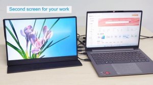 13,3-дюймовый портативный монитор 1080P 2,5K.