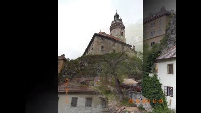 Чешский Крумлов. Чехия. Южная Богемия. смотреть онлайн