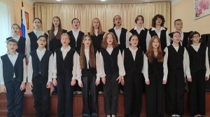 Хор 5-8 классов "Сигнальщики-горнисты" Муз. А. Пахмутовой