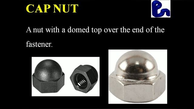 TYPES OF NUTS (Fastener-Bolt nut)