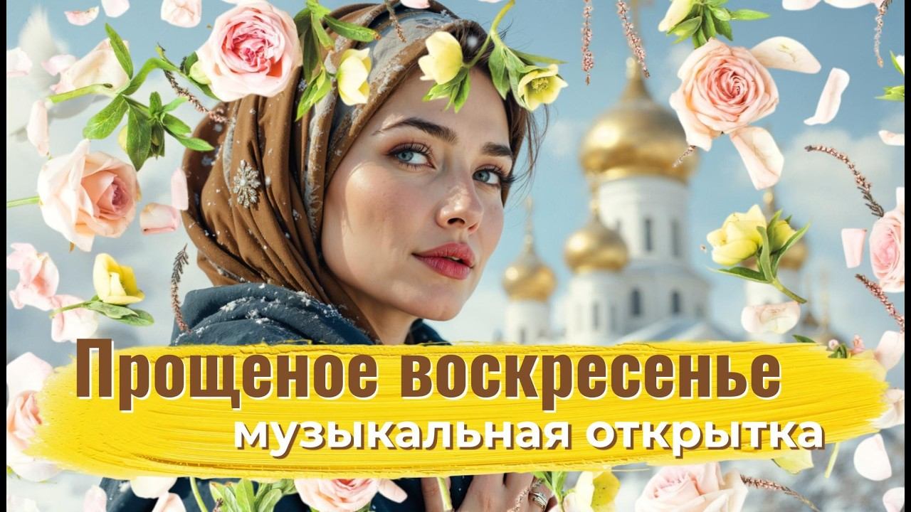 Прощеное воскресенье 💖Прости меня, если сможешь! #открытка #поздравление #с_Прощеным_Воскресеньем смотреть онлайн