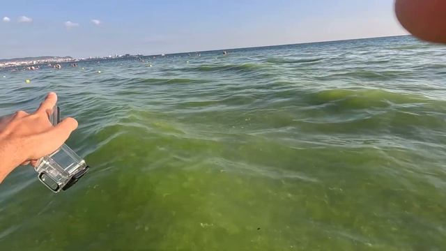 Анапа обстановка с моря 10.06.2024. Море кипяток! смотреть онлайн