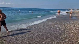 Обзор территории отеля Инсула.Конаклы. 21.10.22г.