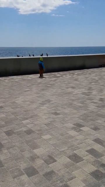 Алушта май 2023г.  Санаторий Славутич #алушта #синдромдауна #пляж