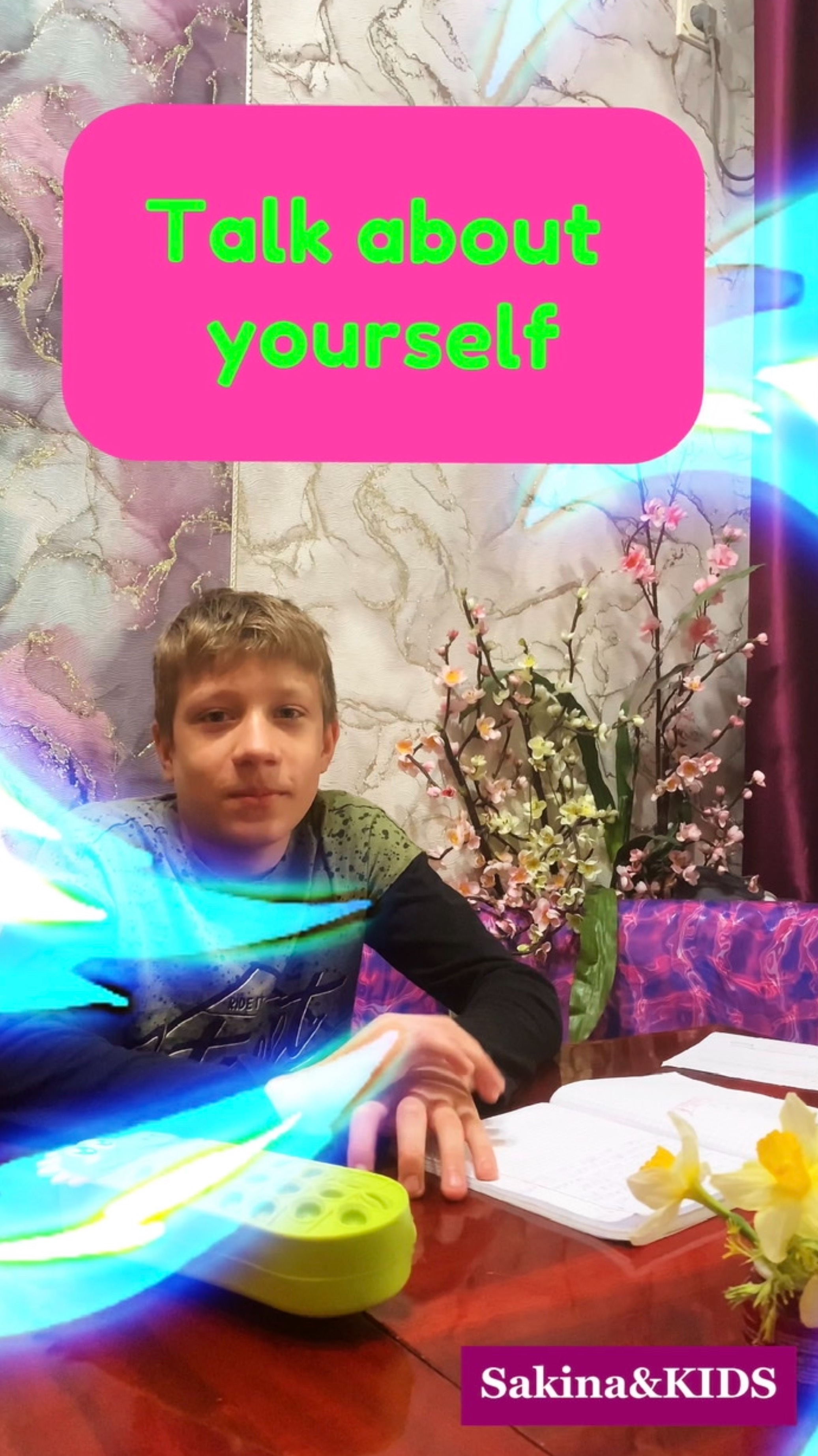 Talk about yourself. Рассказ о себе на английском. смотреть онлайн