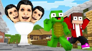 ПАРНИ стали про, а девочки Нубами в Майнкрафт и встретились с Скибиди туалет