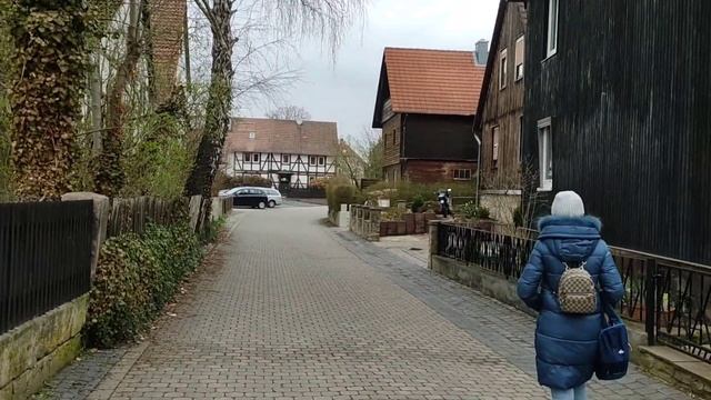 Поздние переселенцы. Прогулка по старой части городка Фридланд