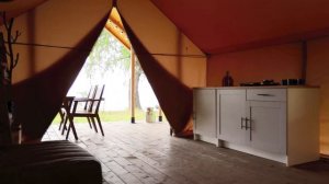 Обзор Сафари-тента в глэмпинге "Ветрено"