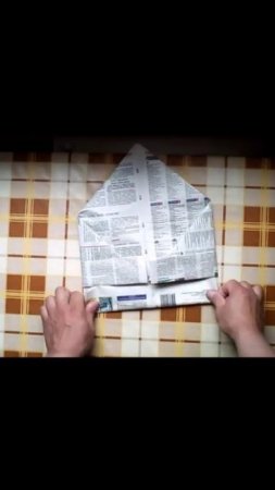 Тюбетейка из газеты своими руками