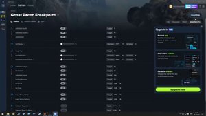 09.05.21 Запуск трейнера (wemod) Tom Clancy's Ghost Recon: Breakpoint