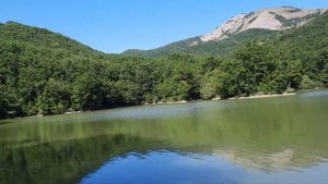 Крым. Село Ворон и лесное озеро Ворон. 02.06.2024 год.
