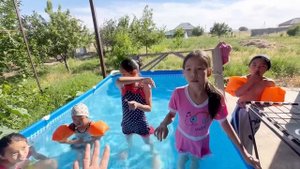 24⏰БАССЕЙНДЕ⛲️🏊🏻♀️ | БАССЕЙНДЕГІ БОМБА ОЙЫНДАР🤣✌🏻🫰👌 | ЖАНСАЯ МЕН АЯЛА НЕГЕ ҰРЫСТЫ?😩#рекомендации