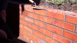 Быстрая затирка швов клинкерного кирпича простым инструментом